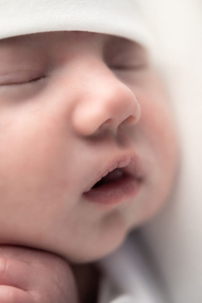 Seattle-area newborn portrait designed to be printed as heirloom artwork for the nursery or family home.